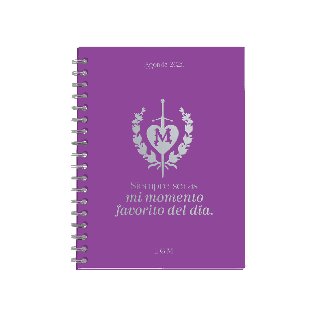 Agenda anual diaria 2026 "Las Guerreras Maxwell"