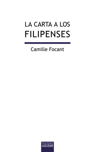 [9788430119318] La Carta a los filipenses